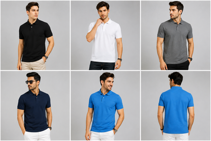 pack of 5 polo tshirt